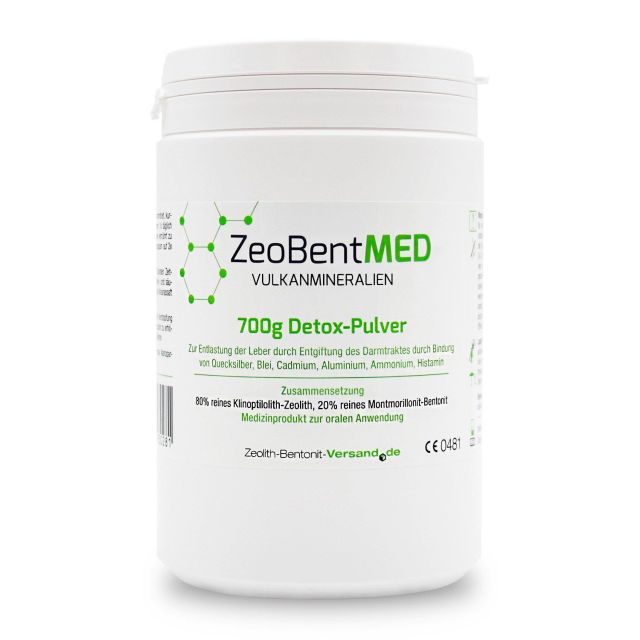 ZeoBentMED 700g Polvos desintoxicantes, Producto sanitario