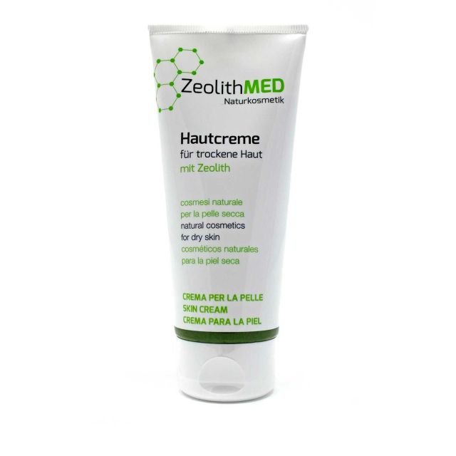 Zeolite Skin Cream for dry skin 100 ml, natural skin care, no silicon, no parabens