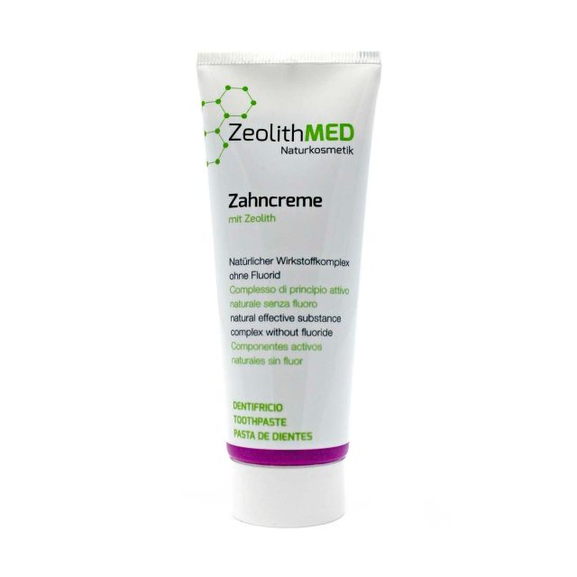 Zeolite Toothpaste 75ml, Fluoride-Free Toothpaste, with Xylitol